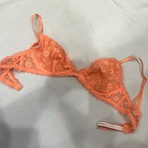 Orange bralette